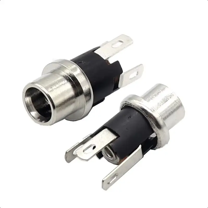 【20-5PCS】DC025M 5.5*2.1/2.5mm DC Socket With Nut 5.5x2.1/5.5x2.5 mm DC Power Jack Socket Female Panel Mount Connector
【20-5PCS】DC025M 5.5*2.1/2.5mm DC Socket With Nut 5.5x2.1/5.5x2.5 mm DC Power Jack Socket Female Panel Mount Connector