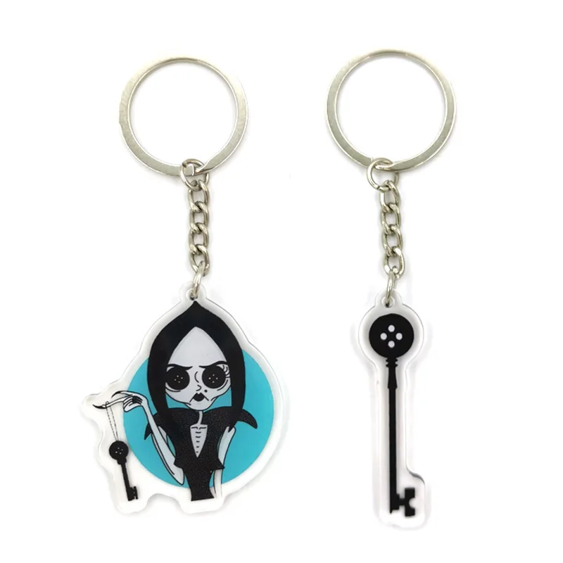 Coraline Horror Key Halloween Acrylic KeyChain Keyring Keychain Bag Pendant Accessories Keyring Id Badge Holder
Coraline Horror Key Halloween Acrylic KeyChain Keyring Keychain Bag Pendant Accessories Keyring Id Badge Holder