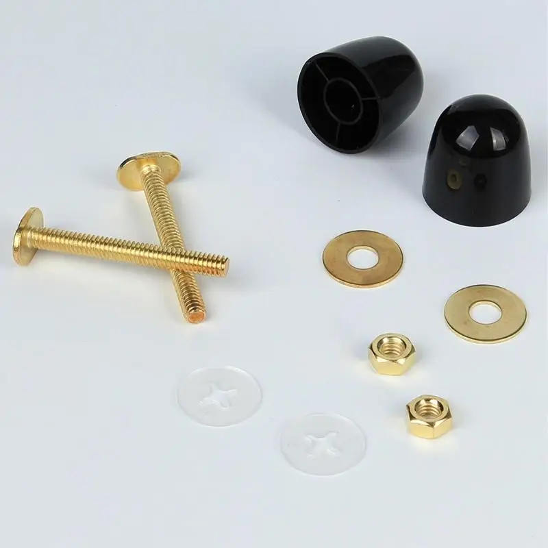 652F Bathroom Toilet Fastener Set Concealed Screw Caps Copper Nut Anti Vibration Bolts for Stable Installation
652F Bathroom Toilet Fastener Set Concealed Screw Caps Copper Nut Anti Vibration Bolts for Stable Installation