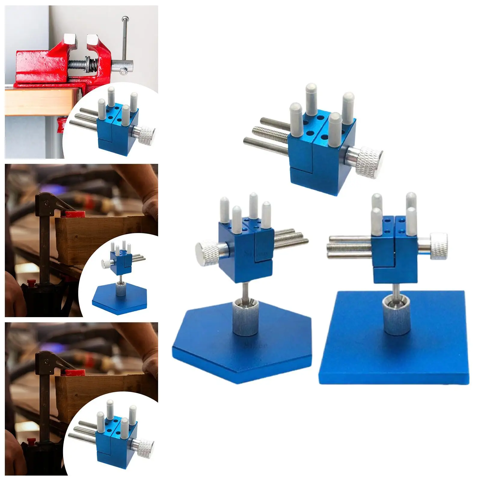 Mini Vise Portable Hobby Craft Workbench Model Making for Watch Electronic Repair Carving Polishing Scale Models Building
Mini Vise Portable Hobby Craft Workbench Model Making for Watch Electronic Repair Carving Polishing Scale Models Building