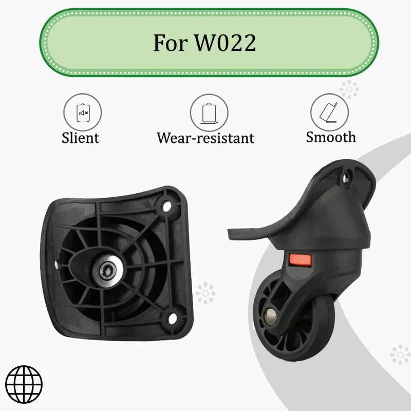 For W022 High-Strength Luggage Wheel Replacement Ultra-Quiet Swivel Castors Anti-Derailment Suitcase Wheels Suitable
For W022 High-Strength Luggage Wheel Replacement Ultra-Quiet Swivel Castors Anti-Derailment Suitcase Wheels Suitable