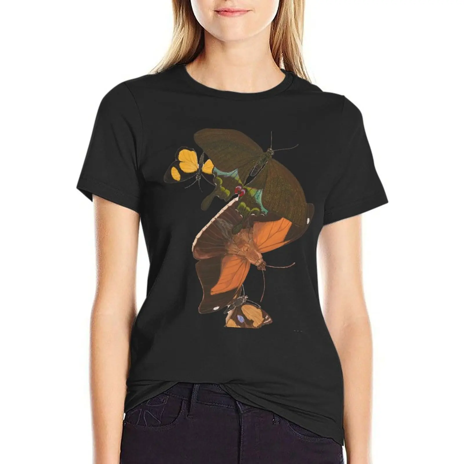 Butterflies T-Shirt cute clothes Blouse cute tops hippie clothes t-shirts for Women graphic tees funny
Butterflies T-Shirt cute clothes Blouse cute tops hippie clothes t-shirts for Women graphic tees funny