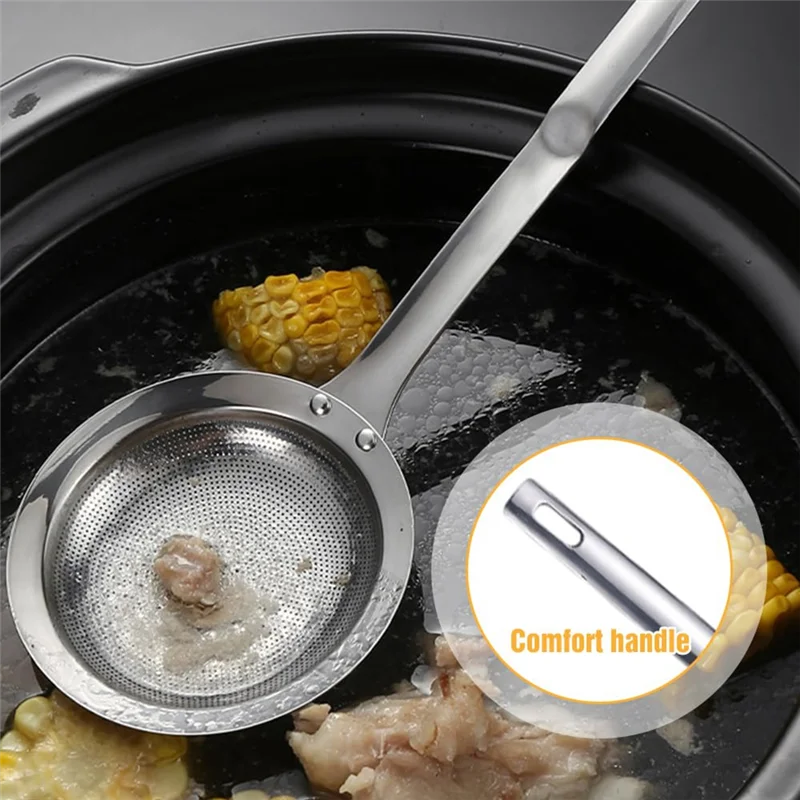 【Popular】Fine Mesh Stainless Steel Colander, Fine Mesh Strainer For Oil Filter Skimming Grease And Foam
【Popular】Fine Mesh Stainless Steel Colander, Fine Mesh Strainer For Oil Filter Skimming Grease And Foam