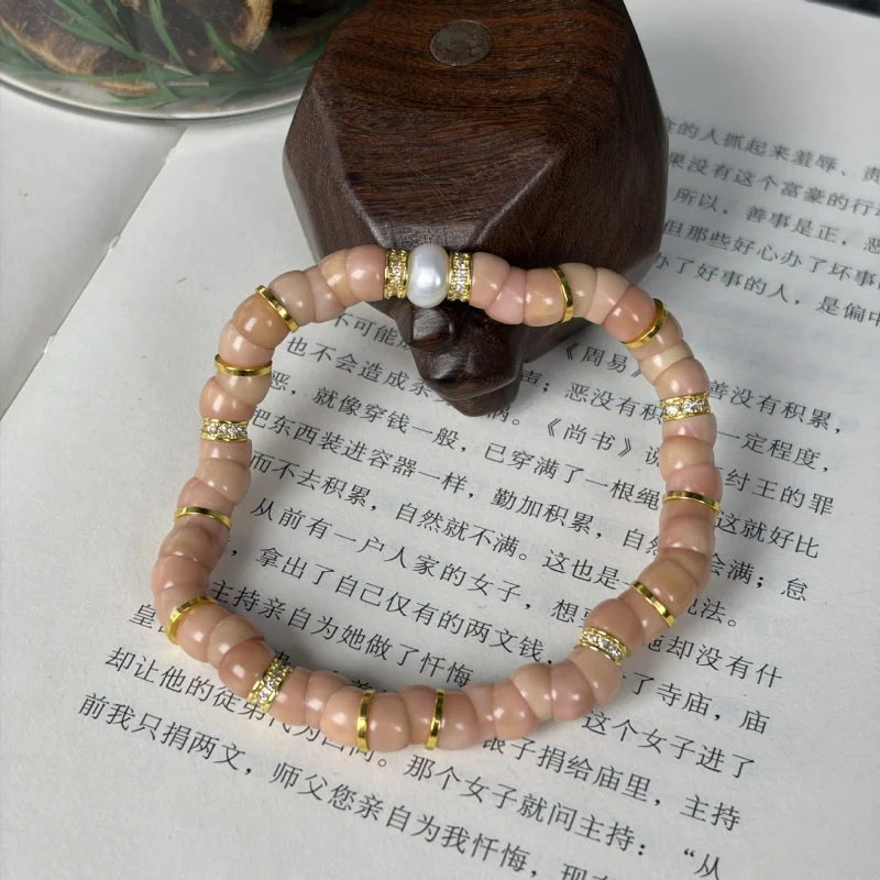 Pink Ridge Single-Loop Bracelet Ethnic Style Fashionable Versatile Accessory
Pink Ridge Single-Loop Bracelet Ethnic Style Fashionable Versatile Accessory