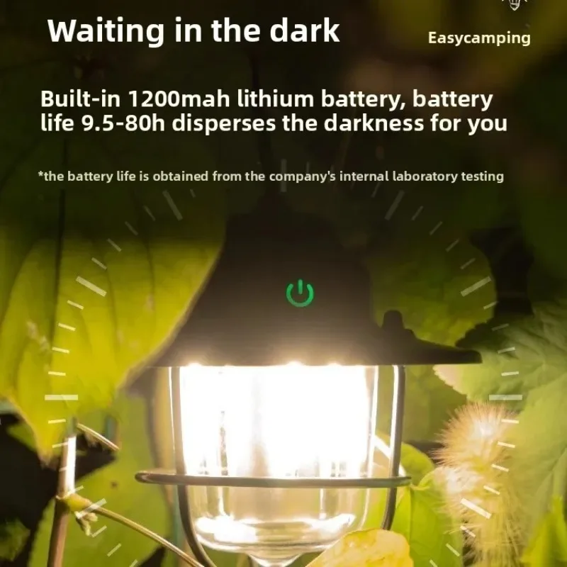 SHANYUE LED Light Retro Exquisite Outdoor Camping Light Tent Light Chandelier Can Hang Tent Super Long Battery Life Charging
SHANYUE LED Light Retro Exquisite Outdoor Camping Light Tent Light Chandelier Can Hang Tent Super Long Battery Life Charging