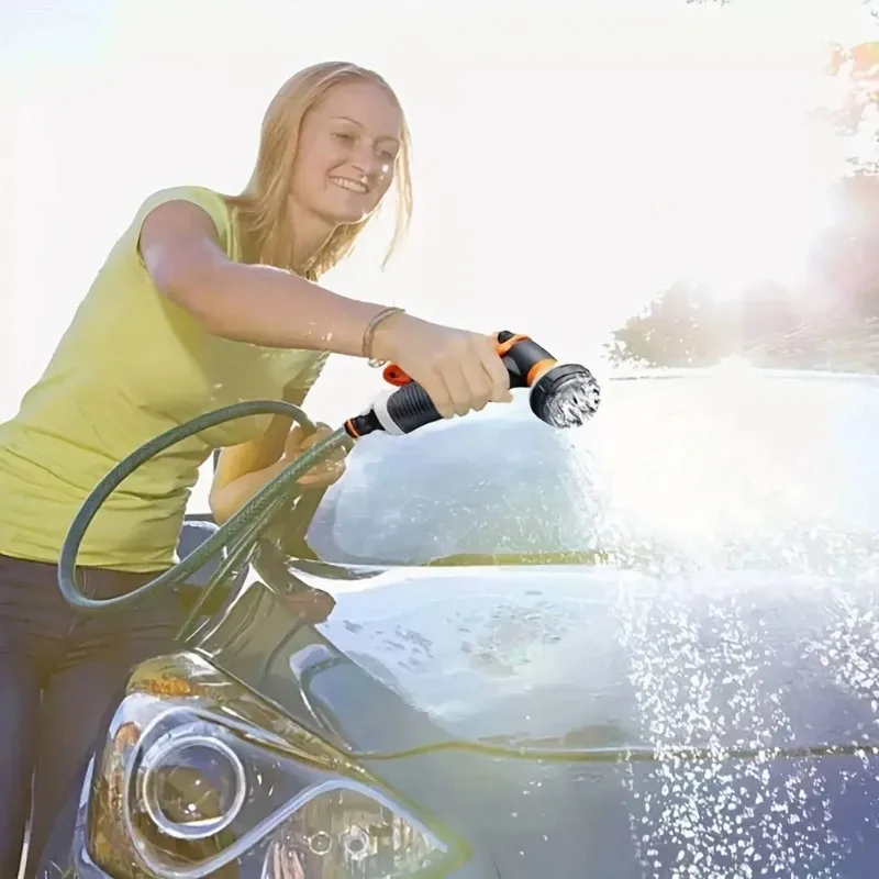 Регулируемая насадка под давлением воды, 1 шт., прочный многофункциональный ручной инструмент для мойки автомобилей высокого давления и насадка для садового шланга
Регулируемая насадка под давлением воды, 1 шт., прочный многофункциональный ручной инструмент для мойки автомобилей высокого давления и насадка для садового шланга