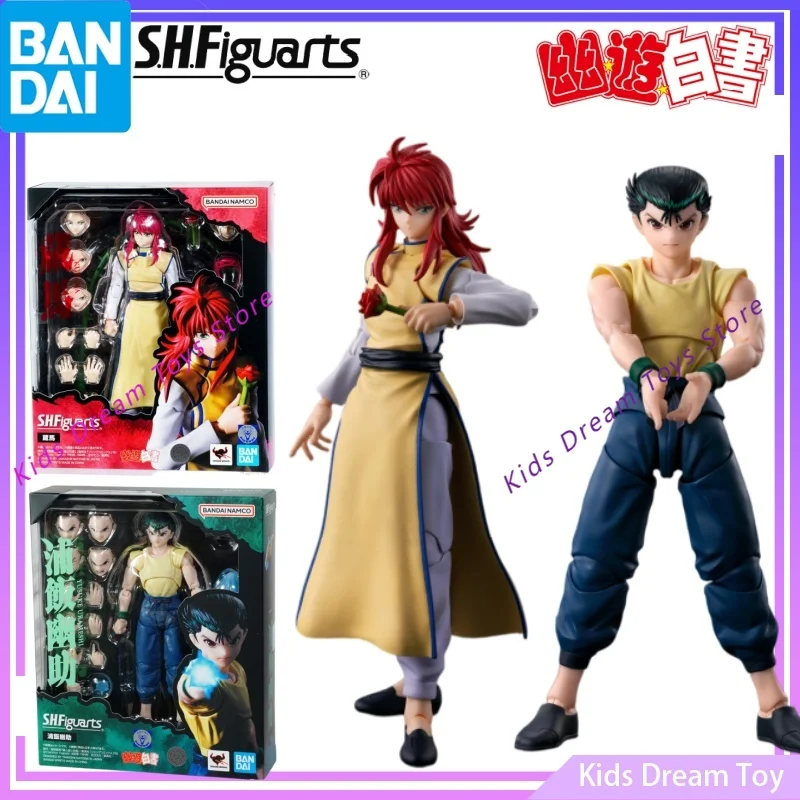 Bandai in Stock Original S.H.Figuarts YuYu Hakusho Anime Figures -Kurama&Yusuke Urameshi- Action Figures Toys Collectible Model
Bandai in Stock Original S.H.Figuarts YuYu Hakusho Anime Figures -Kurama&Yusuke Urameshi- Action Figures Toys Collectible Model