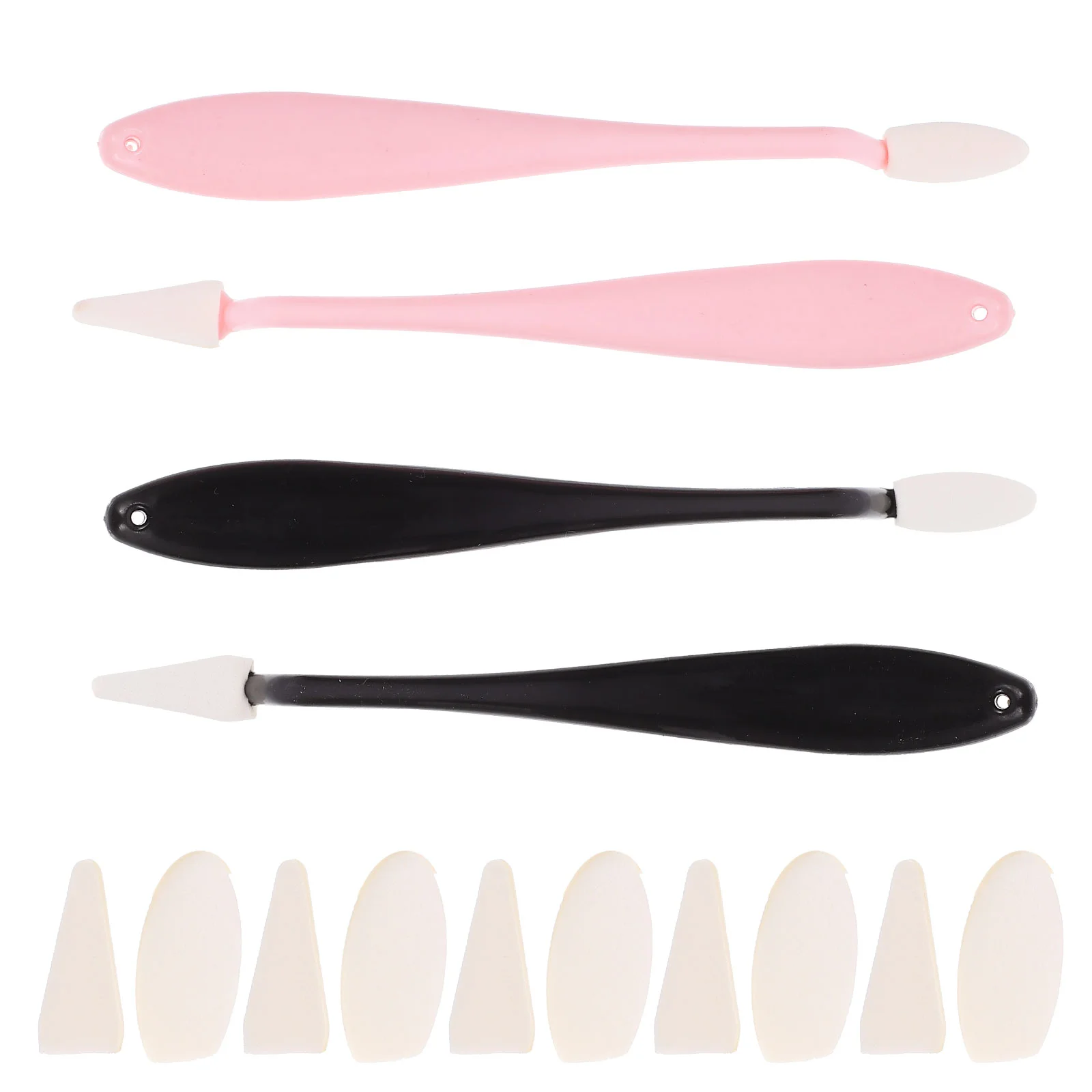 Makeup Sponges Wedges Nail Knife Cleaning Set Blender Blending Stumps Eraser Student
Makeup Sponges Wedges Nail Knife Cleaning Set Blender Blending Stumps Eraser Student