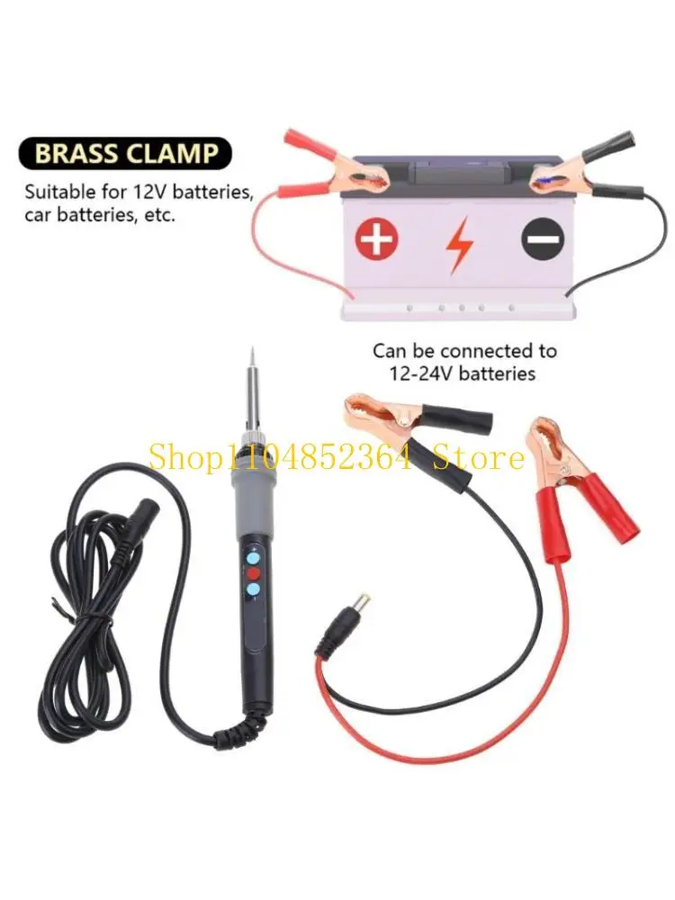 652F LCD Electric Soldering Iron Imported Rapid PTC Heating DC12V-24V 18-72W
652F LCD Electric Soldering Iron Imported Rapid PTC Heating DC12V-24V 18-72W