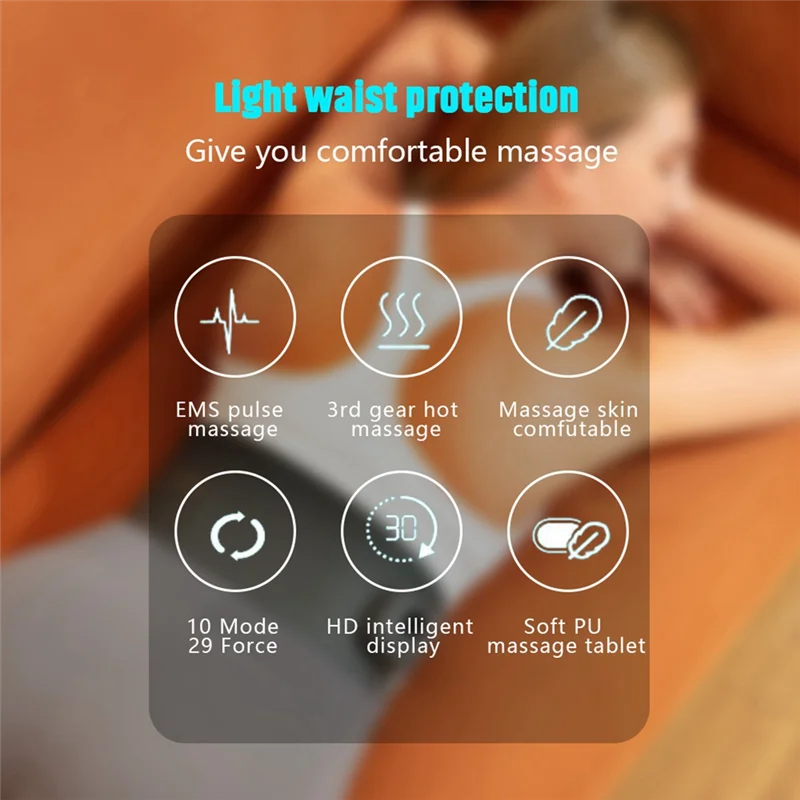 HOES-1 PCS Heating EMS Muscle Stimulator Abdominal Body Massage Slimming Belt Electric Smart Toner ABS Trainer Waist Weight Loss
HOES-1 PCS Heating EMS Muscle Stimulator Abdominal Body Massage Slimming Belt Electric Smart Toner ABS Trainer Waist Weight Loss