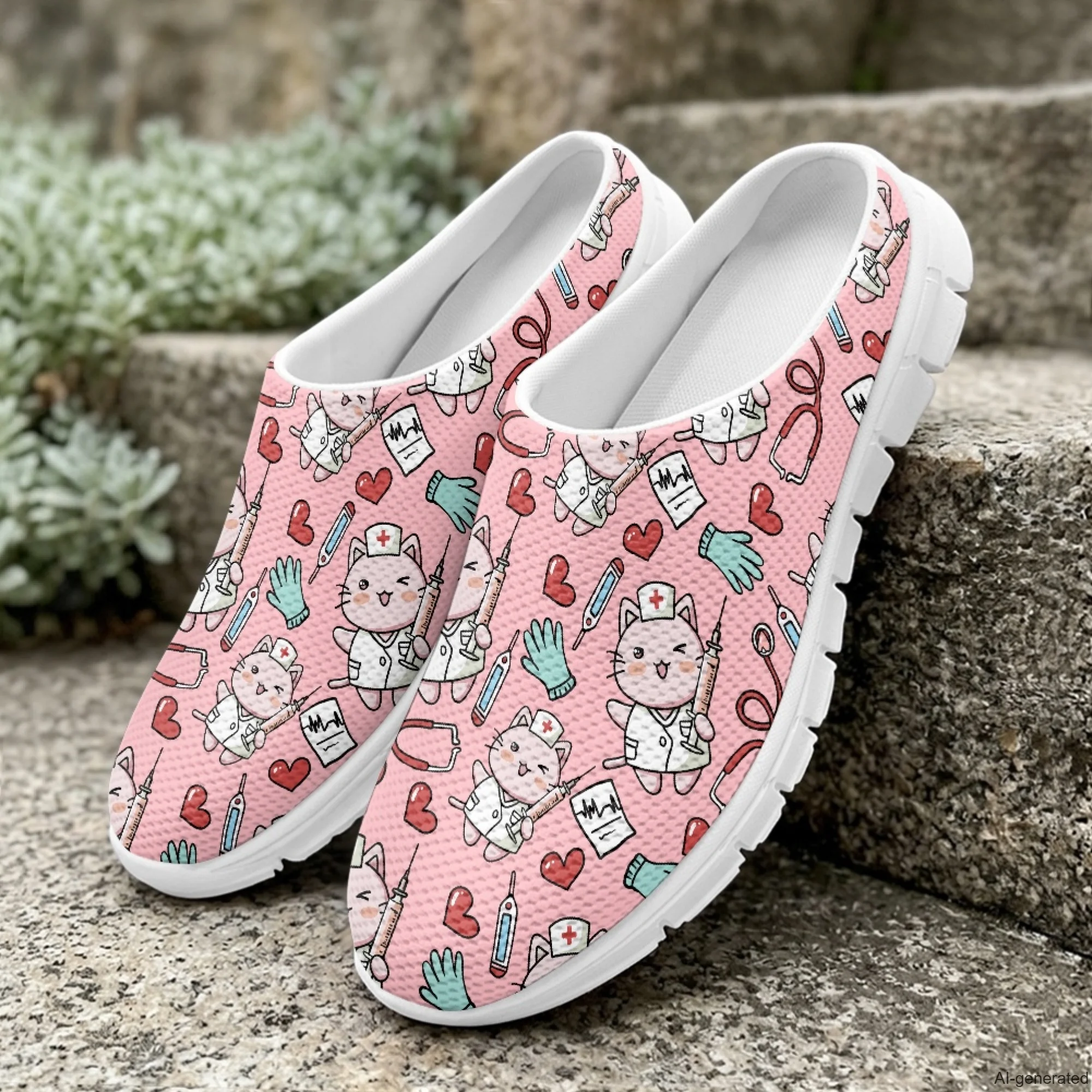 XIXIRIMIDO Casual Shoes Medical Pattern Nurse Shoes Versatile Sports Women's Slippers Breathable Mesh Men's Walking Shoes 35-48
XIXIRIMIDO Casual Shoes Medical Pattern Nurse Shoes Versatile Sports Women's Slippers Breathable Mesh Men's Walking Shoes 35-48