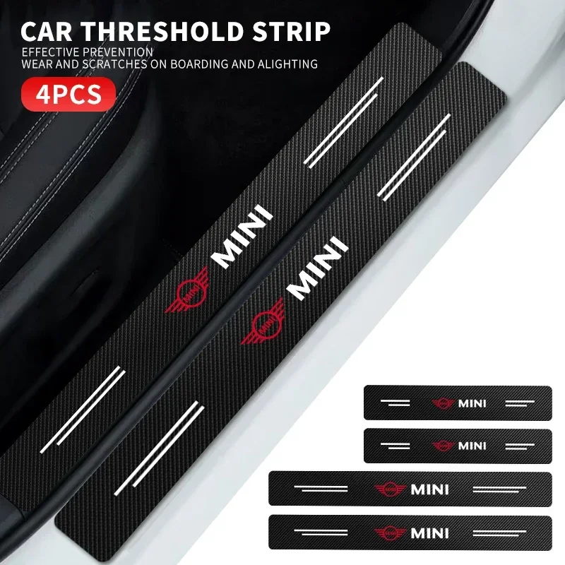 4Pcs Car Door Sill Protector Carbon Fiber Pattern Threshold Stickers For BMW Mini Cooper R50 R53 R60 F55 F56 R56 R55 R60 F55
4Pcs Car Door Sill Protector Carbon Fiber Pattern Threshold Stickers For BMW Mini Cooper R50 R53 R60 F55 F56 R56 R55 R60 F55