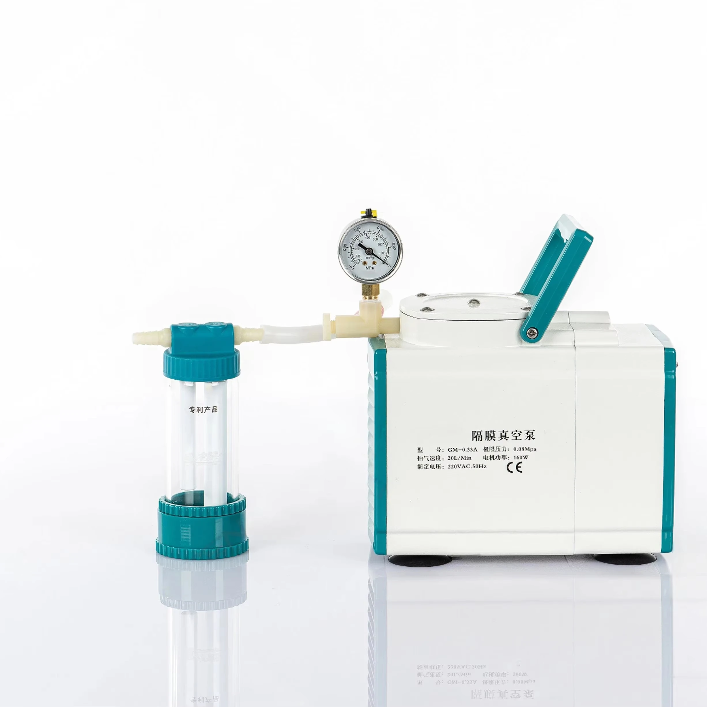 GM-0.33A Chemical Mini Laboratory Vacuum Diaphragm Pump 20L/min 
GM-0.33A Chemical Mini Laboratory Vacuum Diaphragm Pump 20L/min