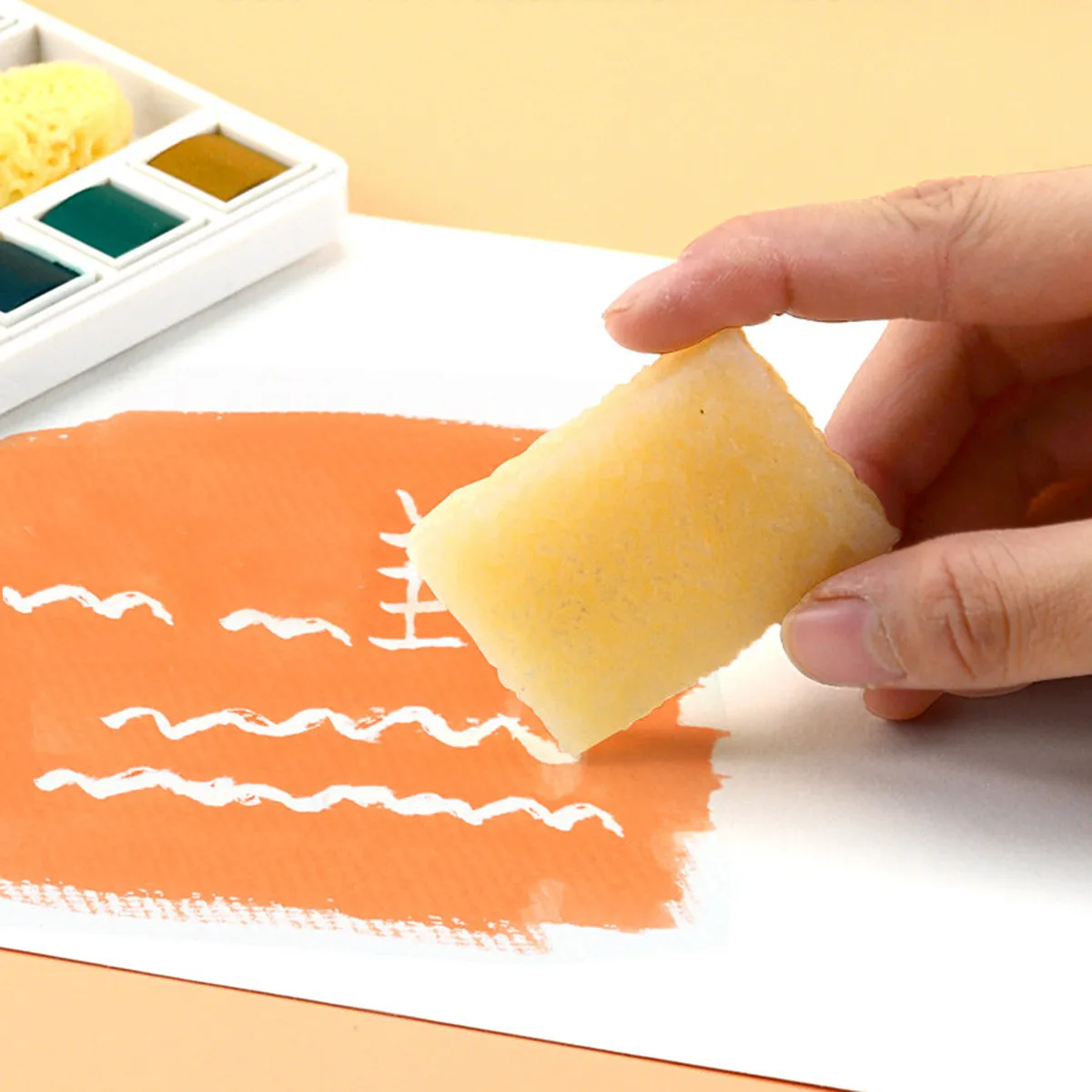 3Pcs Painting Cleaner Rubber Eraser for Watercolor Art Cleaning Tool Lightweight Compact Design Art Supplies
3Pcs Painting Cleaner Rubber Eraser for Watercolor Art Cleaning Tool Lightweight Compact Design Art Supplies