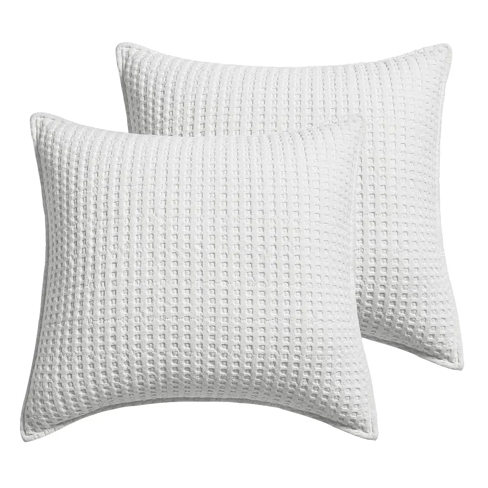 - Mills Waffle - Euro Sham (Set Of Two) - Bright White - Sham Size (26X26In.), No Insert
- Mills Waffle - Euro Sham (Set Of Two) - Bright White - Sham Size (26X26In.), No Insert