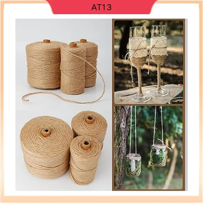 AT13 Natural 3Mm Rope 100M Rope For Gardening Plant Stand Gift Packaging Bundle Handmade Home Decoration
AT13 Natural 3Mm Rope 100M Rope For Gardening Plant Stand Gift Packaging Bundle Handmade Home Decoration