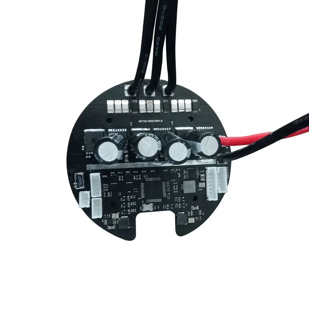 Maytech High Voltage 75V 50A ESC VESCTOOL Compatible Speed Controller Sina Wave Controller for Electric Surfboard Manufactured
Maytech High Voltage 75V 50A ESC VESCTOOL Compatible Speed Controller Sina Wave Controller for Electric Surfboard Manufactured