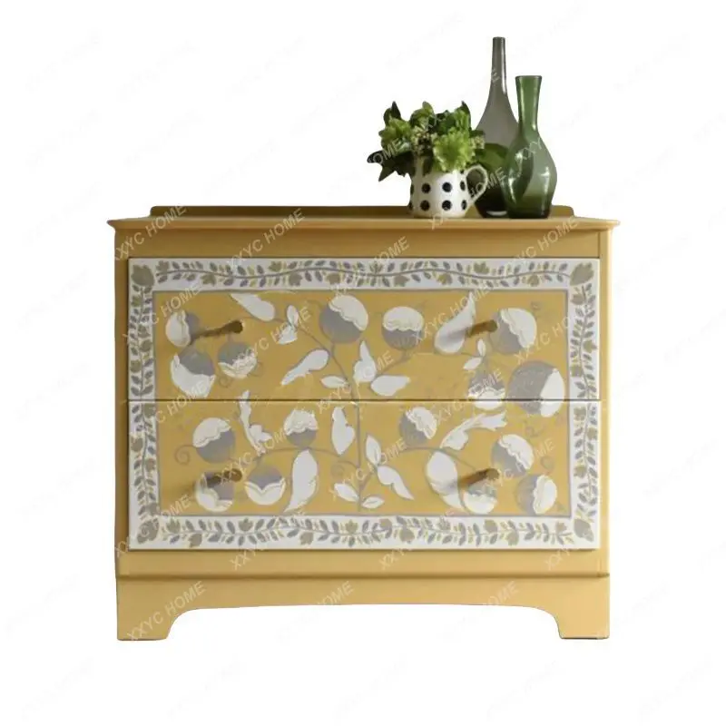 L light luxury solid wood bedside table neoclassical bedside locker handmade painted cabinet locker
L light luxury solid wood bedside table neoclassical bedside locker handmade painted cabinet locker