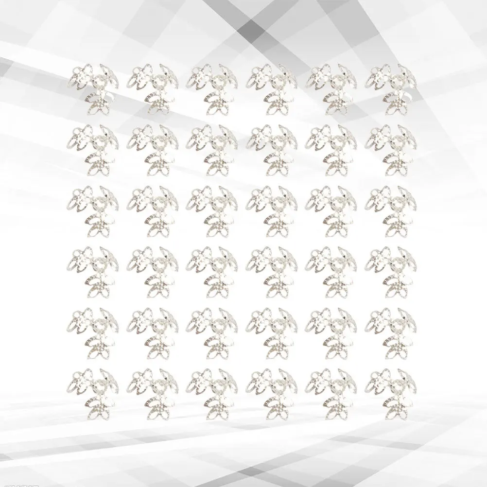 400pcs Three-Leaf Hollowed-Out Flower Metal Diy Charm Decor Set For Jewelry Making Earrings Material Craft Supplies Anklet
400pcs Three-Leaf Hollowed-Out Flower Metal Diy Charm Decor Set For Jewelry Making Earrings Material Craft Supplies Anklet