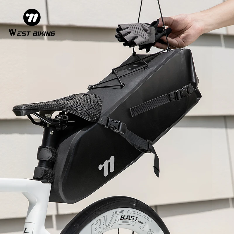 WEST BIKING 12,5 л водонепроницаемая велосипедная сумка на хвост светоотражающая большая вместительная велосипедная седельная сумка для поездок на работу/путешествий велосипедные аксессуары
WEST BIKING 12,5 л водонепроницаемая велосипедная сумка на хвост светоотражающая большая вместительная велосипедная седельная сумка для поездок на работу/путешествий велосипедные аксессуары