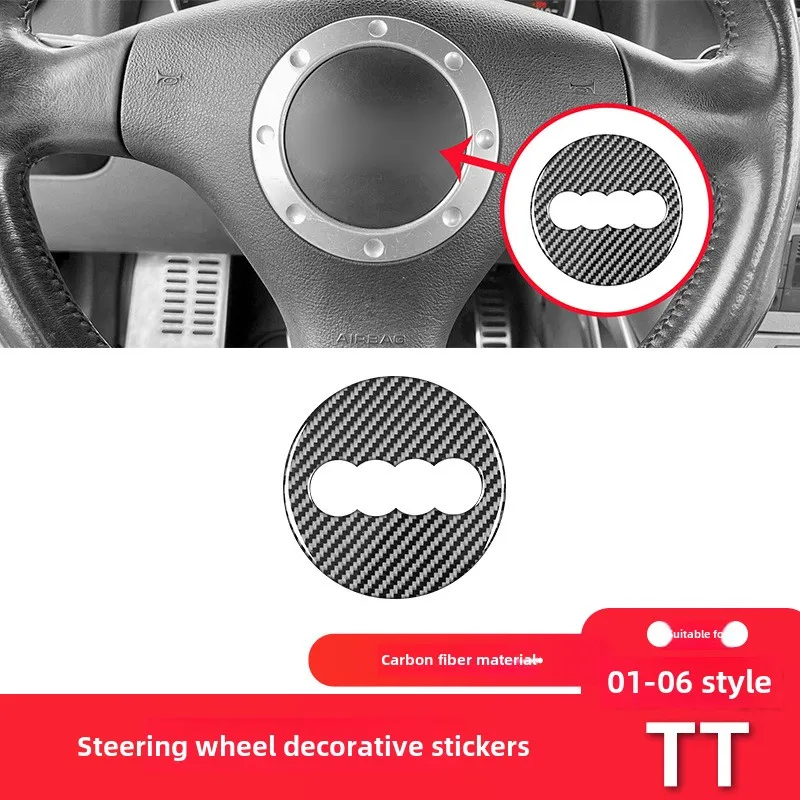 Suitable for Audi01-06StyleTTCarbon Fiber Interior Modified Pieces Steering Wheel Logo Decorative Sticker
Suitable for Audi01-06StyleTTCarbon Fiber Interior Modified Pieces Steering Wheel Logo Decorative Sticker