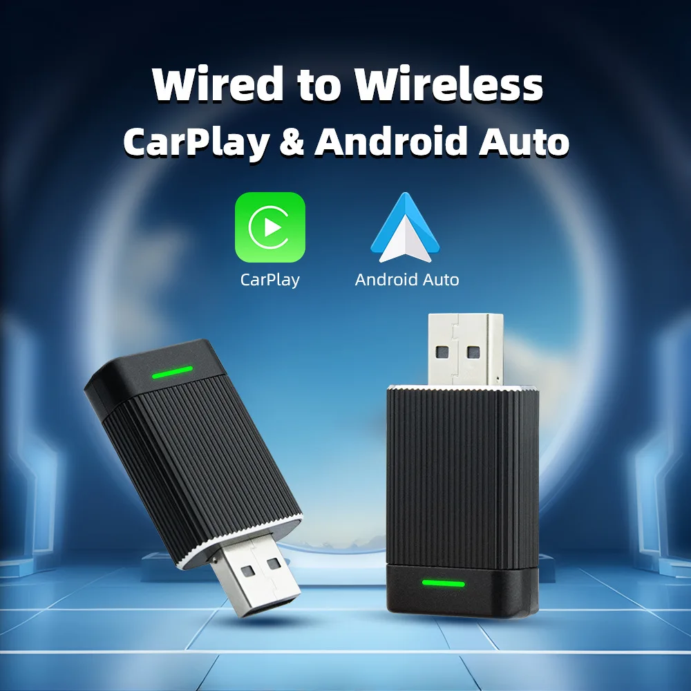 Беспроводной адаптер Carplay 2 в 1, Android Auto, проводной к беспроводному адаптеру Carplay для iPhone, беспроводное управление Plug & Play Carplay
Беспроводной адаптер Carplay 2 в 1, Android Auto, проводной к беспроводному адаптеру Carplay для iPhone, беспроводное управление Plug & Play Carplay