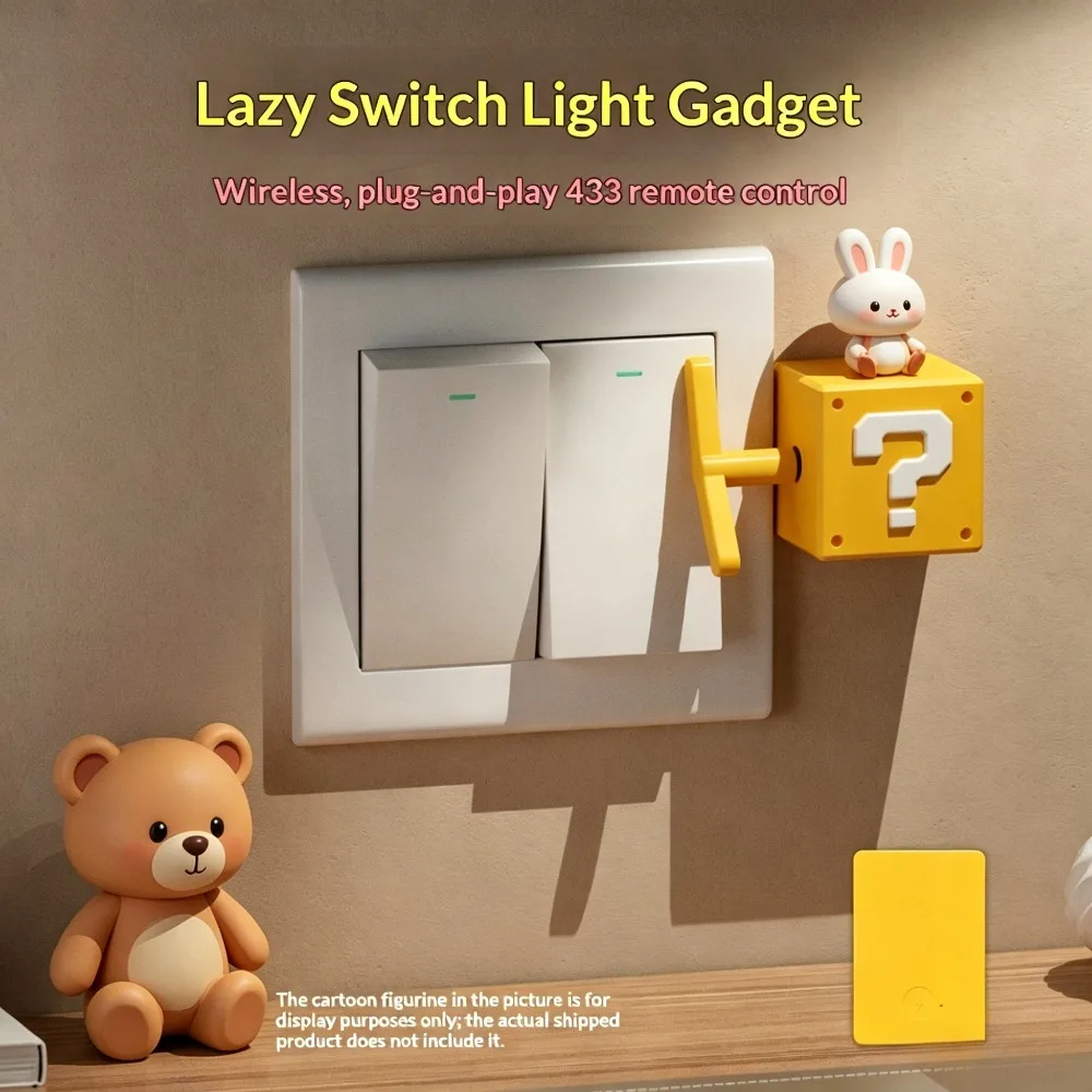 Smart Wireless Remote Switch No Wiring Installation For Dormitory Bedroom Ceiling Light Protect Sleep Remote Control
Smart Wireless Remote Switch No Wiring Installation For Dormitory Bedroom Ceiling Light Protect Sleep Remote Control