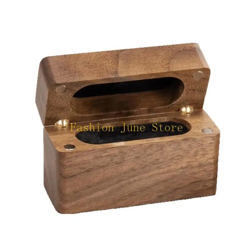 N5KA Elegant Wooden Pair Ring Display Box Travel Friendly Design Case For Proposal Anniversary Gift Storage
N5KA Elegant Wooden Pair Ring Display Box Travel Friendly Design Case For Proposal Anniversary Gift Storage