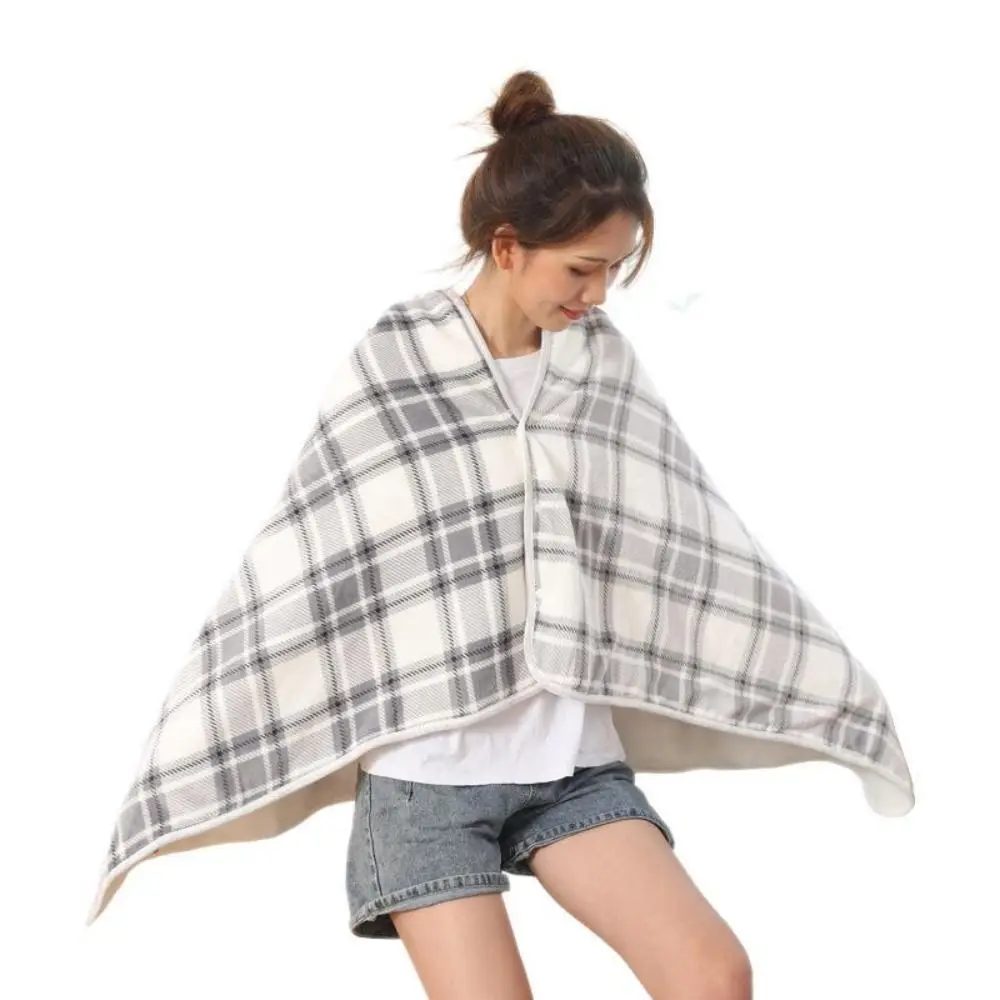 Adults Plaid Blanket Wearable Blanket Thicken Soft Home Shawl Warm Polyester Flannel Blanket Office
Adults Plaid Blanket Wearable Blanket Thicken Soft Home Shawl Warm Polyester Flannel Blanket Office
