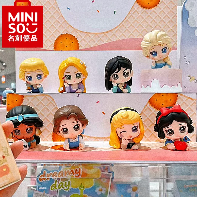 Оригинальная серия Miniso Princess Afternoon Nap, слепая коробка, модные игрушки, Эльза, Белоснежка, Ариэль, аниме-фигурка, настольные украшения, подарок 
Оригинальная серия Miniso Princess Afternoon Nap, слепая коробка, модные игрушки, Эльза, Белоснежка, Ариэль, аниме-фигурка, настольные украшения, подарок