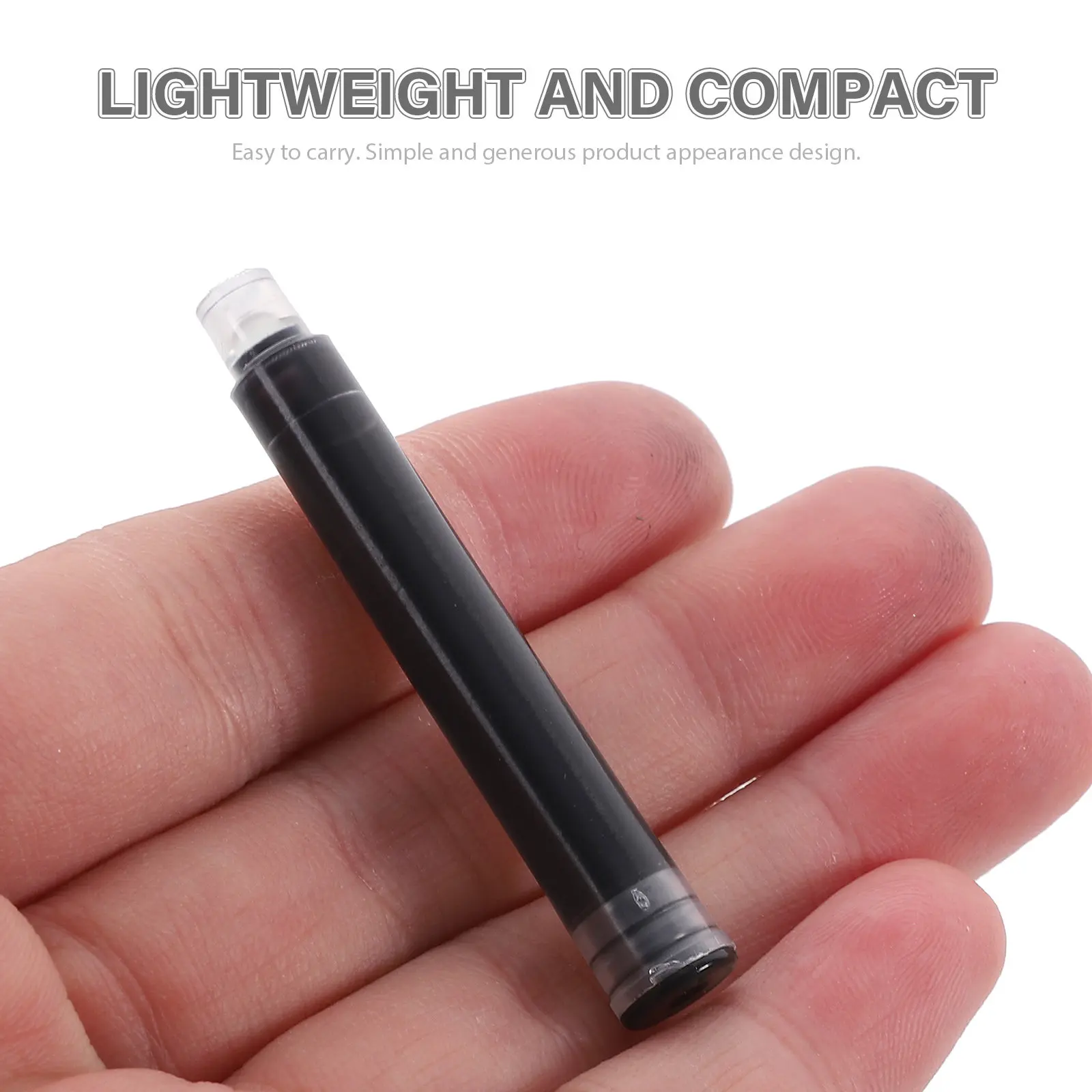 100Pcs Writing Ink Cartridges for Fountain Pens Built Tough Resistant to Deformation Comfort Grip Ergonomic Refills School
100Pcs Writing Ink Cartridges for Fountain Pens Built Tough Resistant to Deformation Comfort Grip Ergonomic Refills School