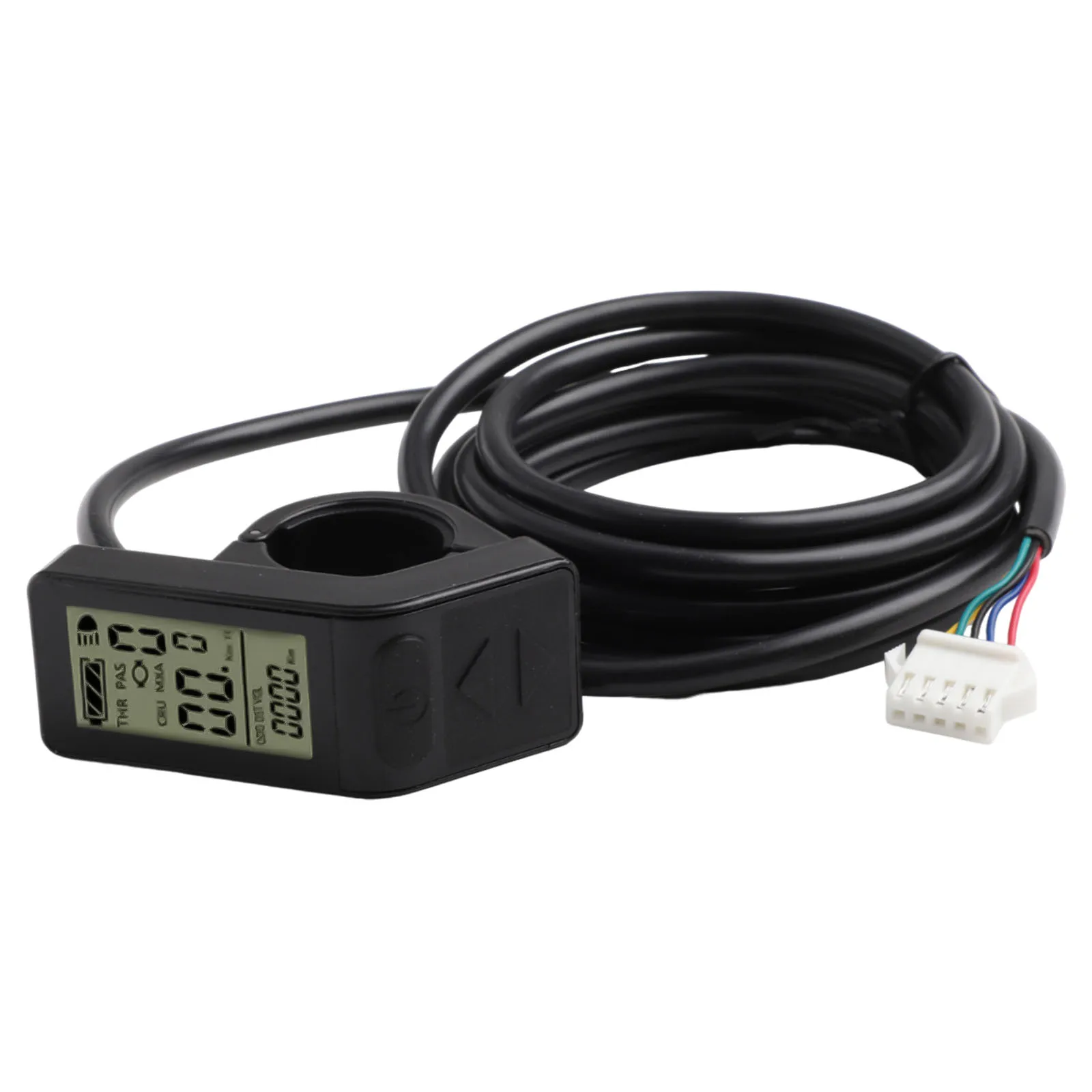 Дисплей счетчика, расстояние скорости, 1 шт., электронный велосипед KT-LCD4, пластиковая поставка, велосипедная мини-панель, 24 В, 36 В, 48 В, электрический велосипед
Дисплей счетчика, расстояние скорости, 1 шт., электронный велосипед KT-LCD4, пластиковая поставка, велосипедная мини-панель, 24 В, 36 В, 48 В, электрический велосипед