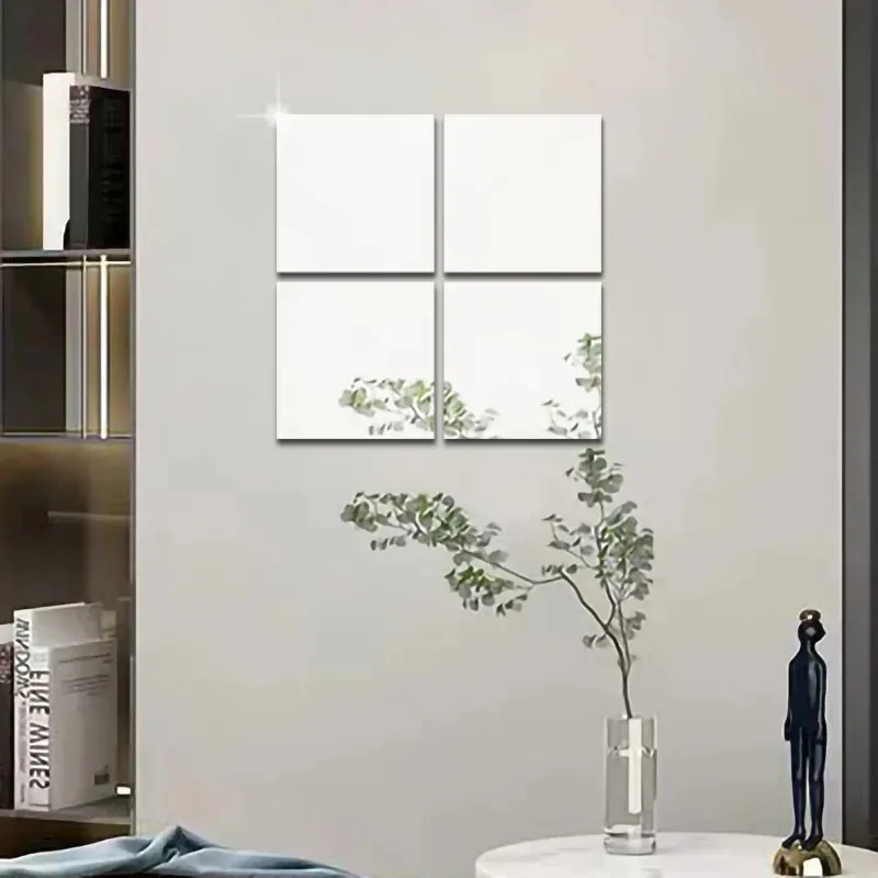 3D Self-adhesive Mirror Wall Stickers, 4 Pieces, Size 20/30 cm, Suitable for DIY Decoration in Homes, Offices, Bedrooms, etc.
3D Self-adhesive Mirror Wall Stickers, 4 Pieces, Size 20/30 cm, Suitable for DIY Decoration in Homes, Offices, Bedrooms, etc.