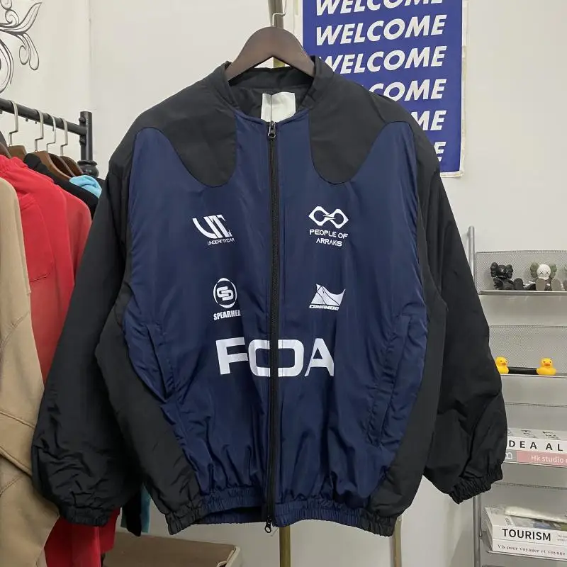 Racing Slogan Printed ort Jaet oulder Padded American Sle Outerwear Cotton Youth Faion Loose Fit Windproof Zipper C...
Racing Slogan Printed ort Jaet oulder Padded American Sle Outerwear Cotton Youth Faion Loose Fit Windproof Zipper C...