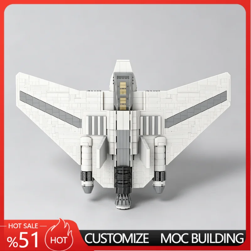 1774 PCS Sci-Fi F-302 Space Fighter Aircraft Model Customize Creative DIY Building Blocks Educational Assembly Toy Special Gift
1774 PCS Sci-Fi F-302 Space Fighter Aircraft Model Customize Creative DIY Building Blocks Educational Assembly Toy Special Gift