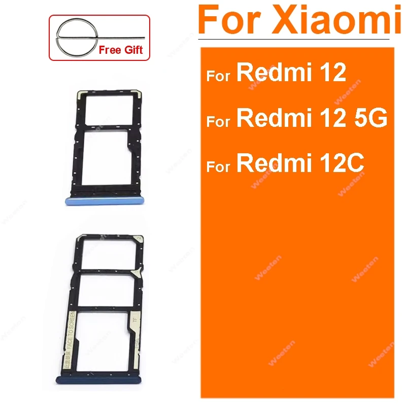 Лоток для Sim-карты для Xiaomi Redmi 12 12c, устройство для чтения SIM-карт со слотом для Sim-карты, гибкий ленточный кабель, запасные части для ремонта
Лоток для Sim-карты для Xiaomi Redmi 12 12c, устройство для чтения SIM-карт со слотом для Sim-карты, гибкий ленточный кабель, запасные части для ремонта