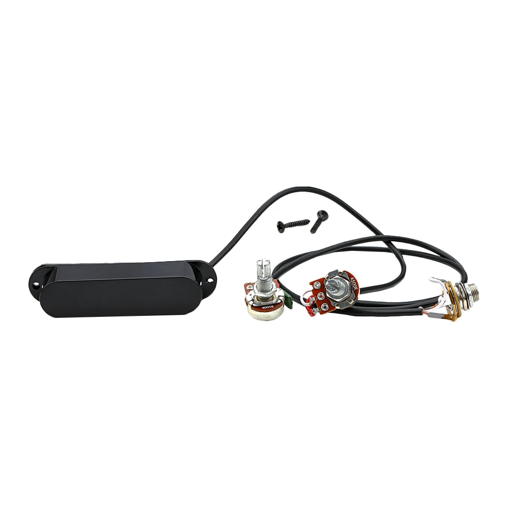 Black Vibration Pickup Accoustic Guitar Line Lead Electric Parts Circuit Wiring Harness Kit Tuner
Black Vibration Pickup Accoustic Guitar Line Lead Electric Parts Circuit Wiring Harness Kit Tuner
