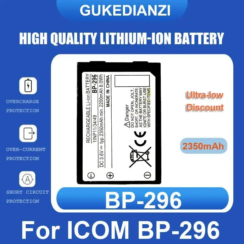 Battery For ICOM BP-296 BJ2000
Battery For ICOM BP-296 BJ2000