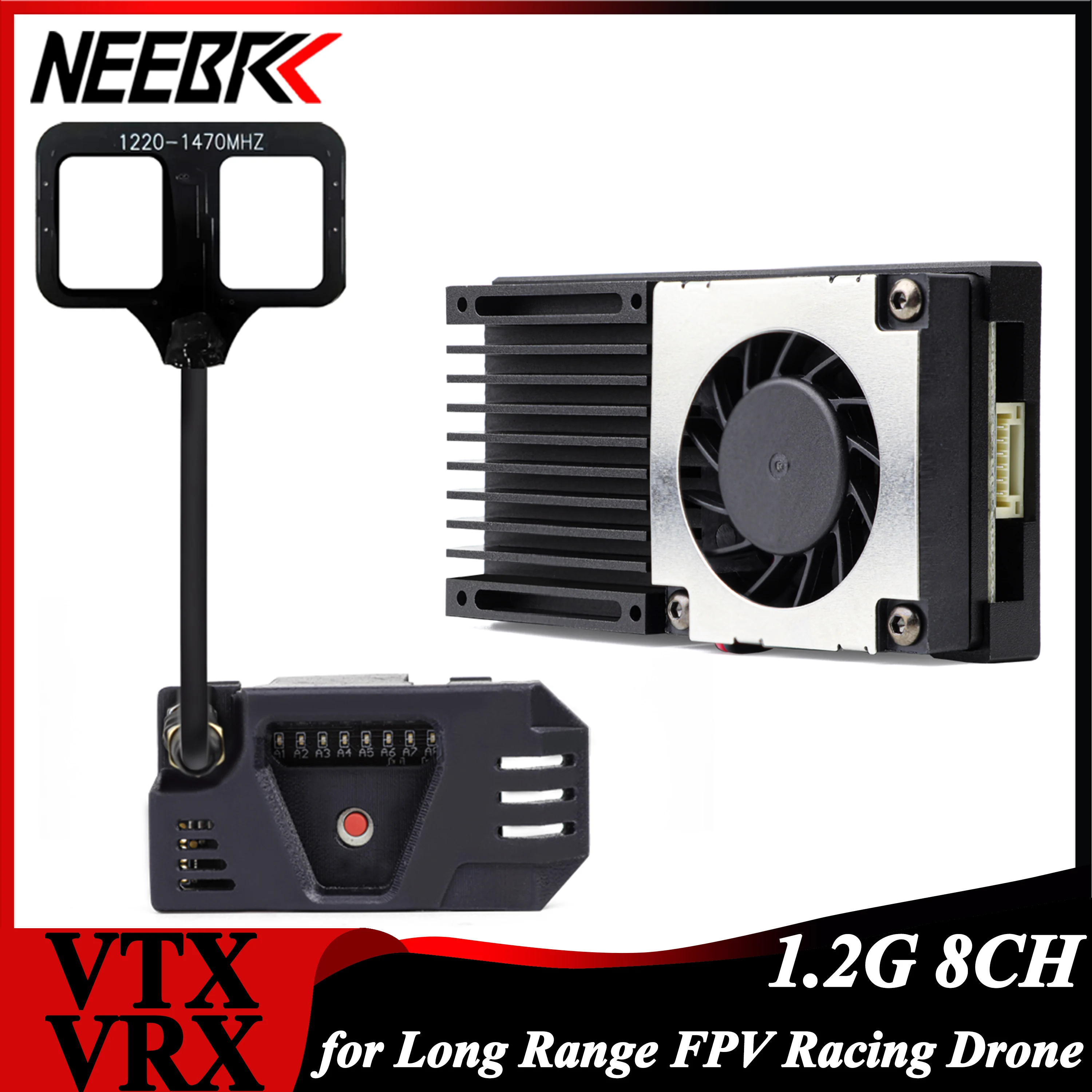 HGLRC ZEUS 1.2G 4.5W VTX and Antenna VRX 8CH Image Transmission Video Transmitter Receiver for RC FPV Drone Long Range Freestyle
HGLRC ZEUS 1.2G 4.5W VTX and Antenna VRX 8CH Image Transmission Video Transmitter Receiver for RC FPV Drone Long Range Freestyle