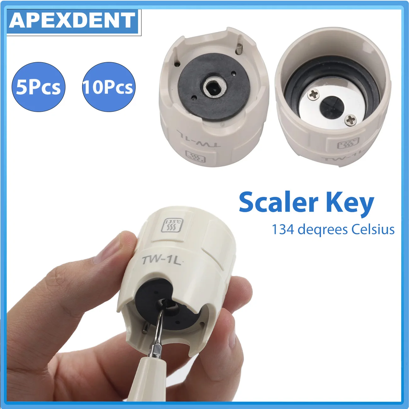 5/10Pcs Dental Ultrasonic Scaler Tips Fit For EMS Satelec Woodpecker Scaler Handpieces Autoclavable Torque Wrench Key Holder
5/10Pcs Dental Ultrasonic Scaler Tips Fit For EMS Satelec Woodpecker Scaler Handpieces Autoclavable Torque Wrench Key Holder