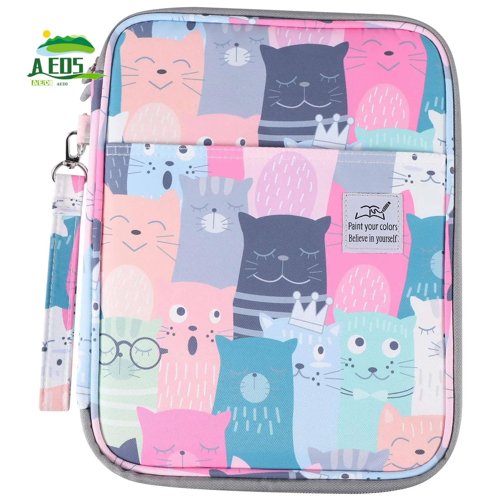 AED5-192 Slots Large Capacity Pencil Bag Case Organizer Cosmetic Bag For Colored Pencil Watercolor Pen Markers Gel Pens Bag
AED5-192 Slots Large Capacity Pencil Bag Case Organizer Cosmetic Bag For Colored Pencil Watercolor Pen Markers Gel Pens Bag