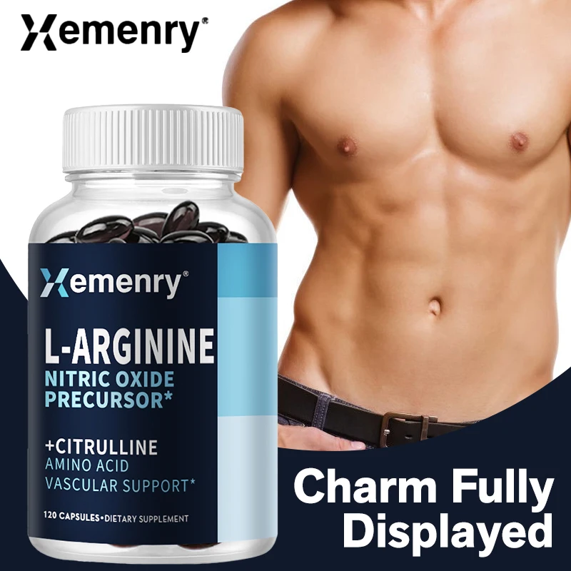 L-Arginine - Nitric Oxide Supplements - Boost Endurance & Strength, Promote Muscle Growth, Improve Performance
L-Arginine - Nitric Oxide Supplements - Boost Endurance & Strength, Promote Muscle Growth, Improve Performance