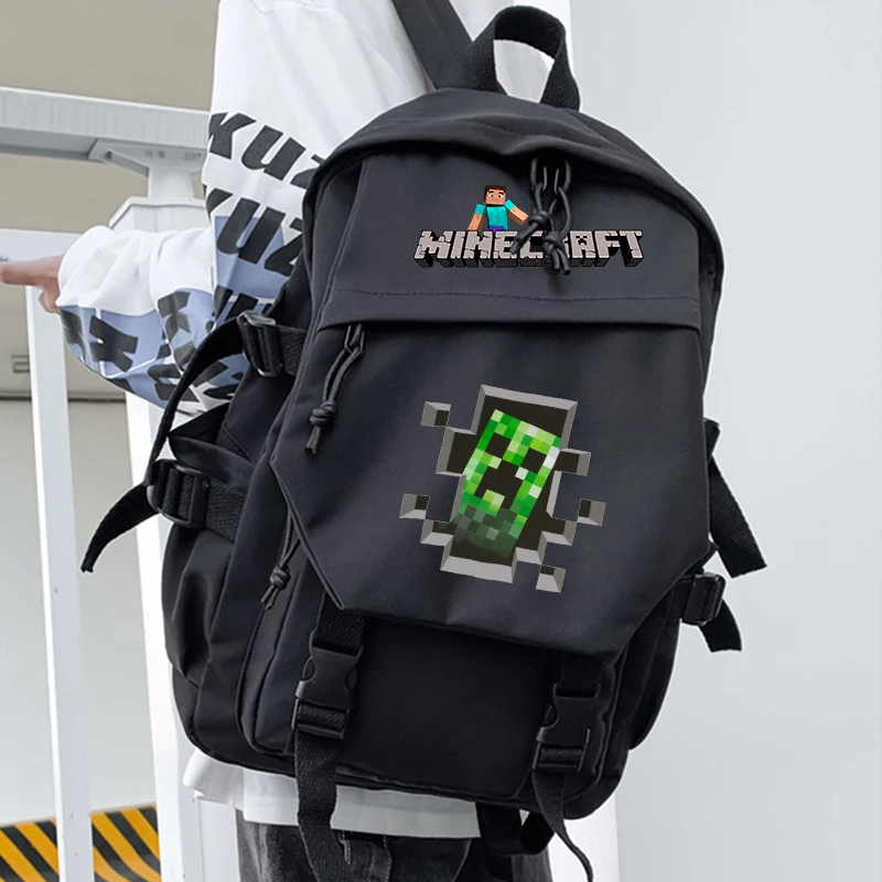 Miner Crafting Pixel Backpacks Cartoon Teenager School Bags Large Capacity Student Book Bag Kawaii Travel Rucksack Birthday Gift
Miner Crafting Pixel Backpacks Cartoon Teenager School Bags Large Capacity Student Book Bag Kawaii Travel Rucksack Birthday Gift