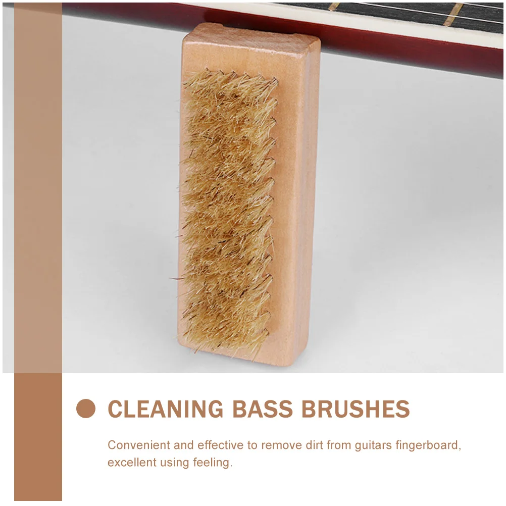 2Pcs Guitar Fret Double Sided Brush Bristles Cleaners for Cleaning Bass Dust Tools Khaki Practical Durable Guitar Parts
2Pcs Guitar Fret Double Sided Brush Bristles Cleaners for Cleaning Bass Dust Tools Khaki Practical Durable Guitar Parts