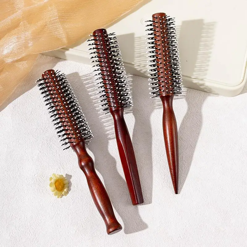 Anti-Static Wooden Handle Salon Styling Drying Tool Round Hairdressing Curling Massage Roller Comb For Real Hair Wigs Barber
Anti-Static Wooden Handle Salon Styling Drying Tool Round Hairdressing Curling Massage Roller Comb For Real Hair Wigs Barber