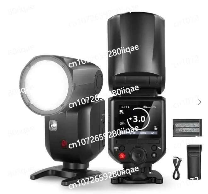 Z2 PRO 76Ws TTL Round Head Flash Speedlite Expanded 2.4 GHz Wireless System Round Flash Head Design
Z2 PRO 76Ws TTL Round Head Flash Speedlite Expanded 2.4 GHz Wireless System Round Flash Head Design