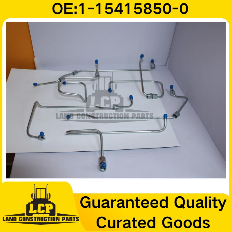 Genuine fuel injection pipes, part numbers 1-15415850-0 and 1-15415013-0, for the 6BG1 engine used in excavator models EX200, ZX
Genuine fuel injection pipes, part numbers 1-15415850-0 and 1-15415013-0, for the 6BG1 engine used in excavator models EX200, ZX