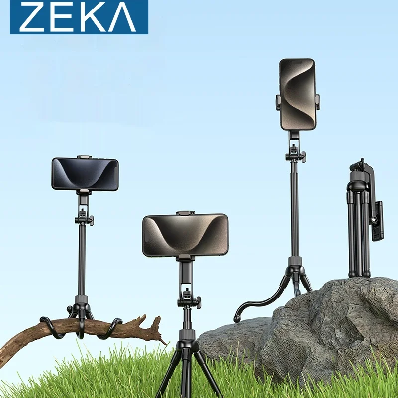 ZEKA Flexible Octopus Mini Tripod For Gopro iPhone Smartphone DSLR SLR Camera Vlog Portable 2 in 1 Selfie Stick Tripod
ZEKA Flexible Octopus Mini Tripod For Gopro iPhone Smartphone DSLR SLR Camera Vlog Portable 2 in 1 Selfie Stick Tripod