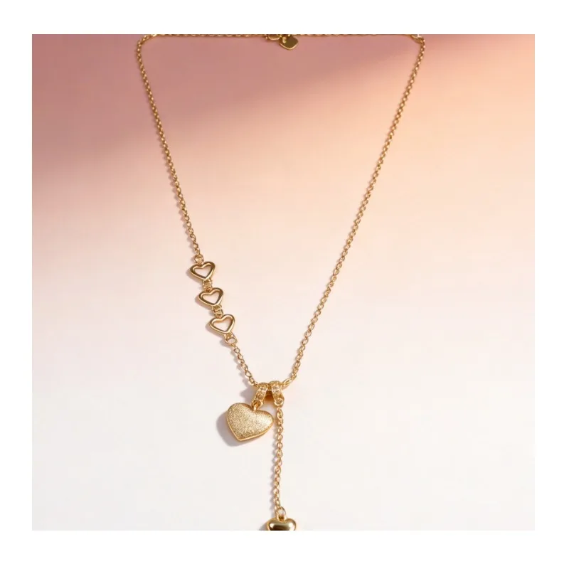 The Same Brushed Love Fart Peach Pendant Sand Gold Necklace Women's Retro Light Luxury Niche Design Sense Collarbone Chain
The Same Brushed Love Fart Peach Pendant Sand Gold Necklace Women's Retro Light Luxury Niche Design Sense Collarbone Chain