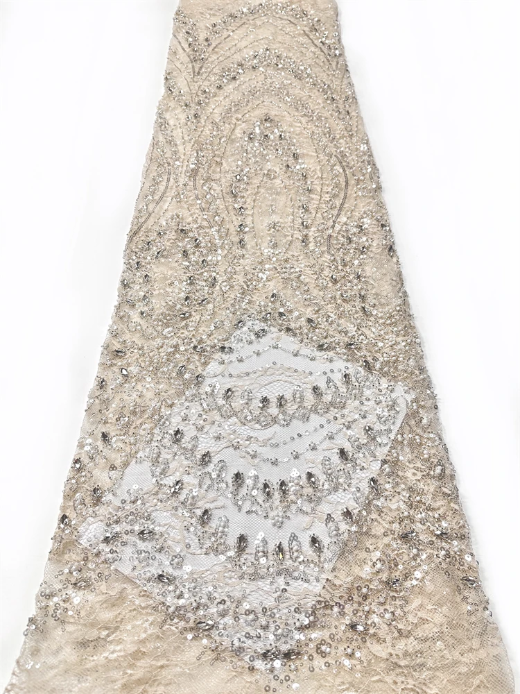 2026 Beautiful Nigerian Sequins Party Lace African Beads Lace Fabric High Quality 5 Yards African French Tulle Net Lace Fabric
2026 Beautiful Nigerian Sequins Party Lace African Beads Lace Fabric High Quality 5 Yards African French Tulle Net Lace Fabric